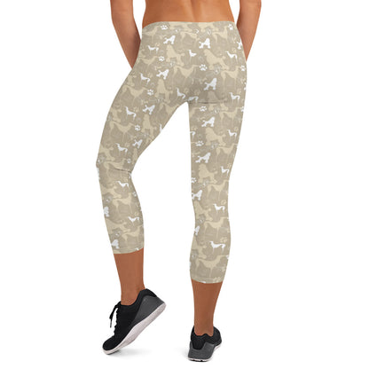 Poodle-Style Capri Leggings