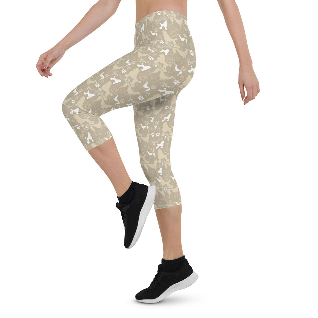 Poodle-Style Capri Leggings