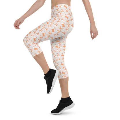 Corgi 'Talk To The Fluff' Capri Leggings