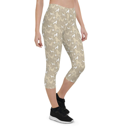 Poodle-Style Capri Leggings