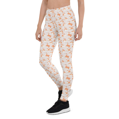 Corgi 'Talk To The Fluff' Leggings