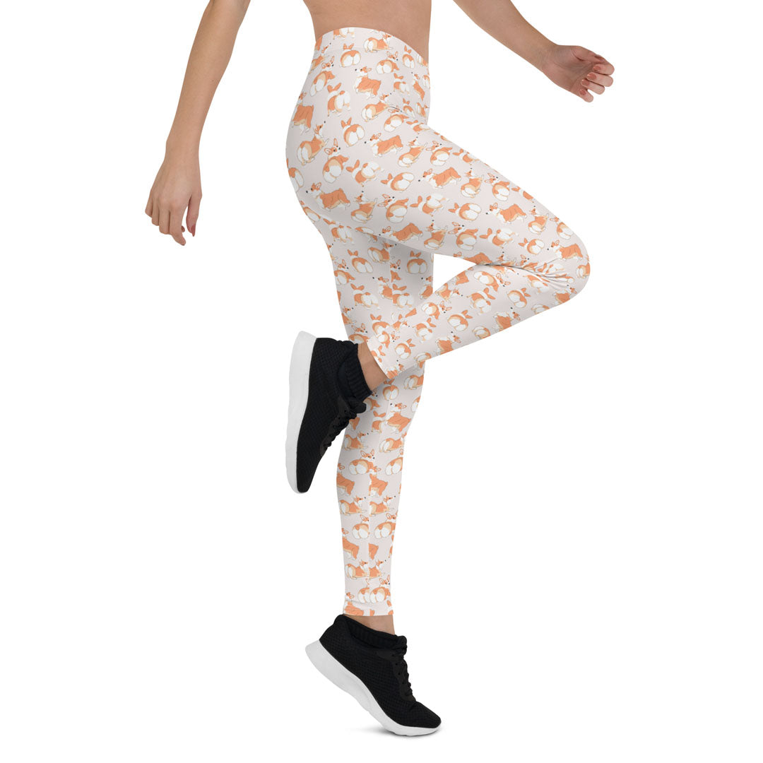 Corgi 'Talk To The Fluff' Leggings