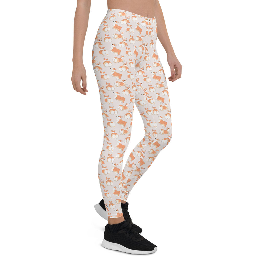 Corgi 'Talk To The Fluff' Leggings