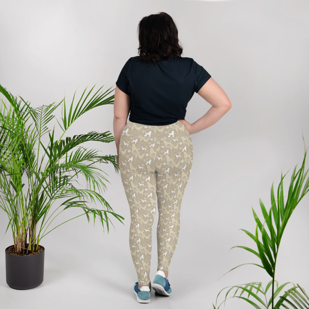 Poodle-Style Plus Size Leggings