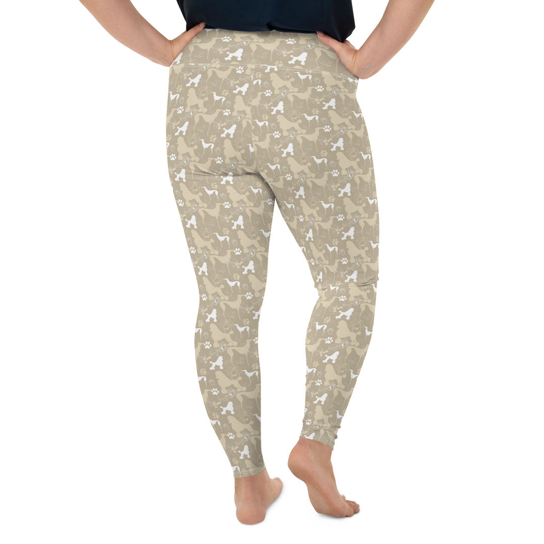 Poodle-Style Plus Size Leggings