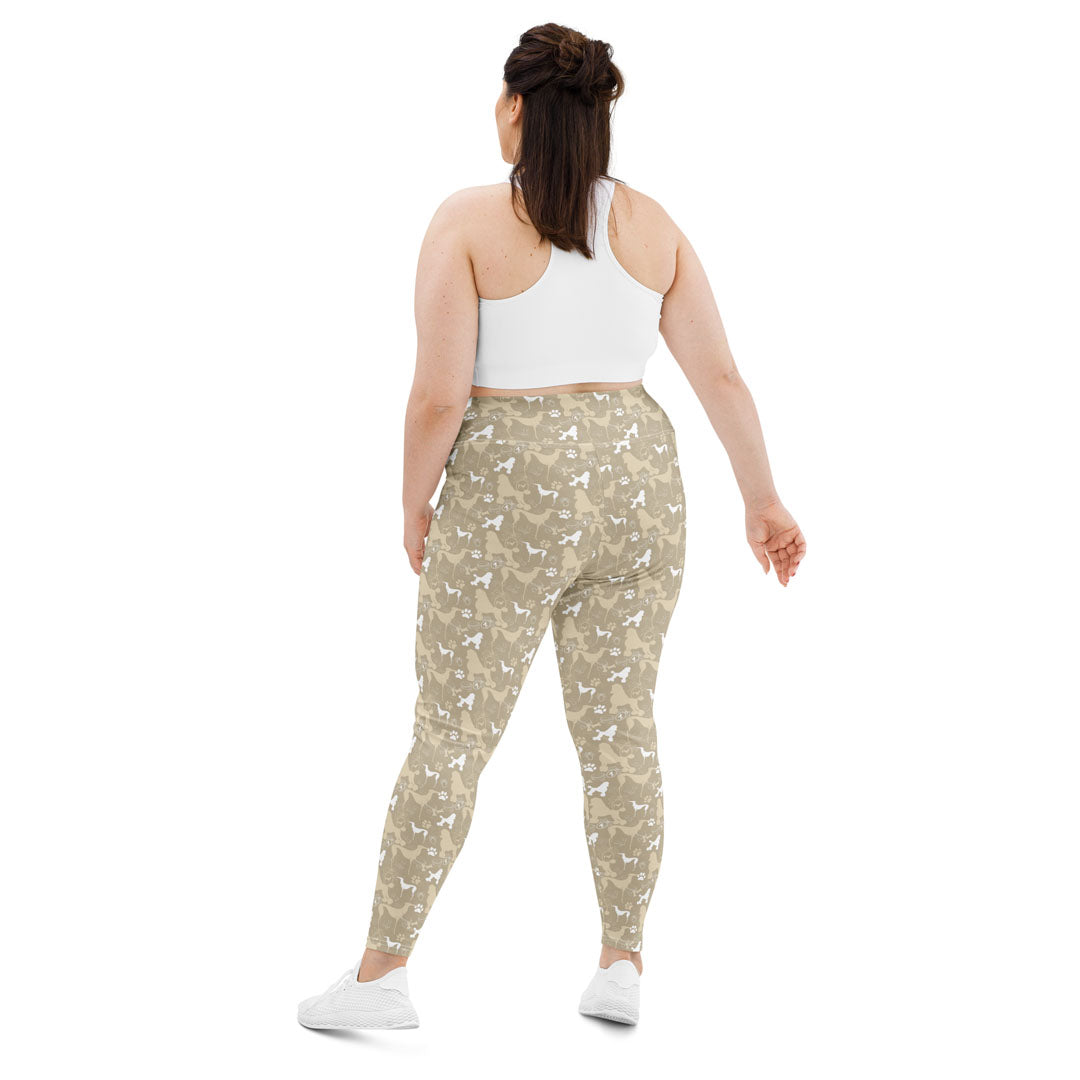 Poodle-Style Plus Size Leggings