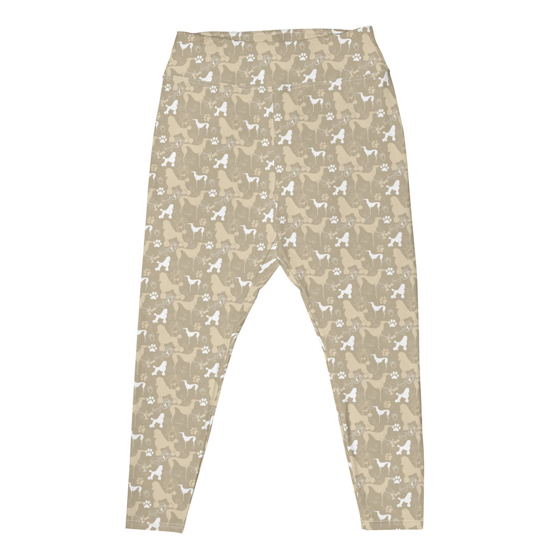 Poodle-Style Plus Size Leggings