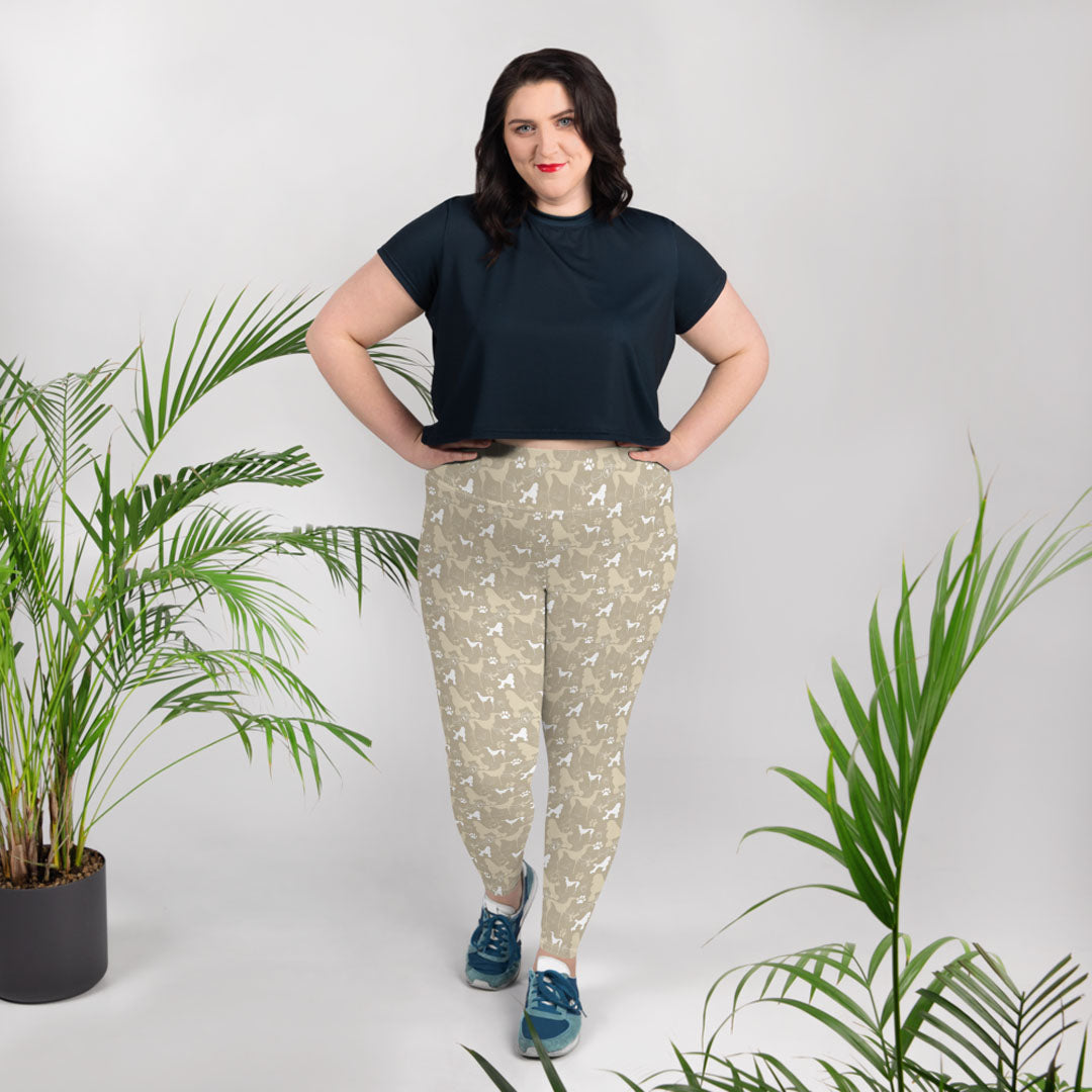 Poodle-Style Plus Size Leggings