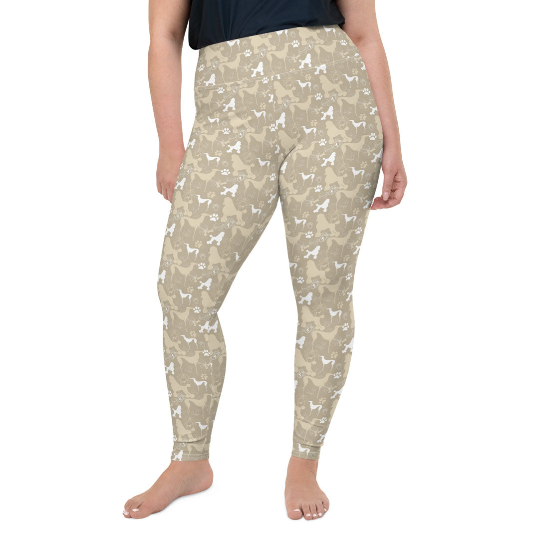 Poodle-Style Plus Size Leggings