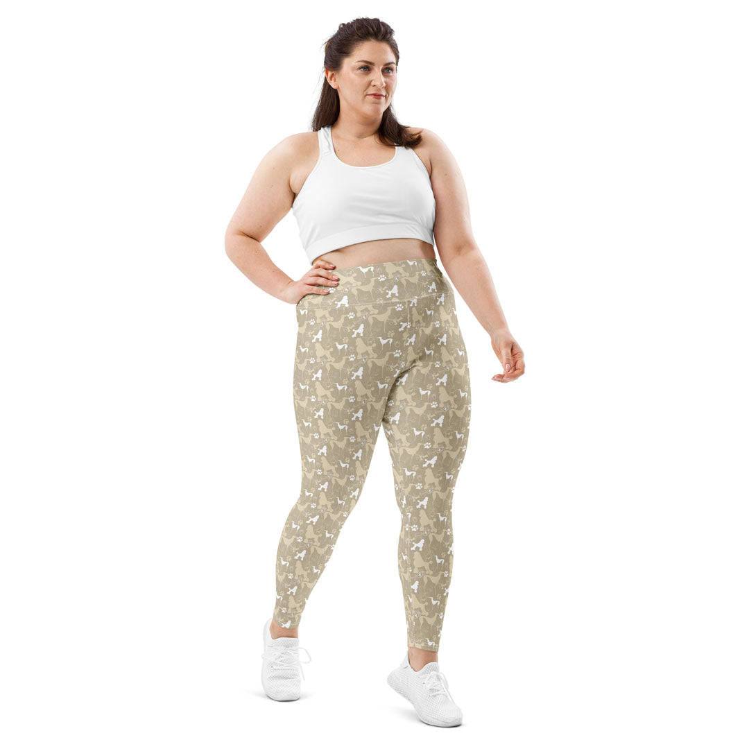 Poodle-Style Plus Size Leggings