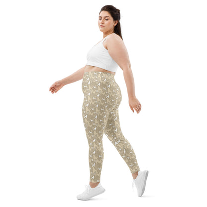 Poodle-Style Plus Size Leggings