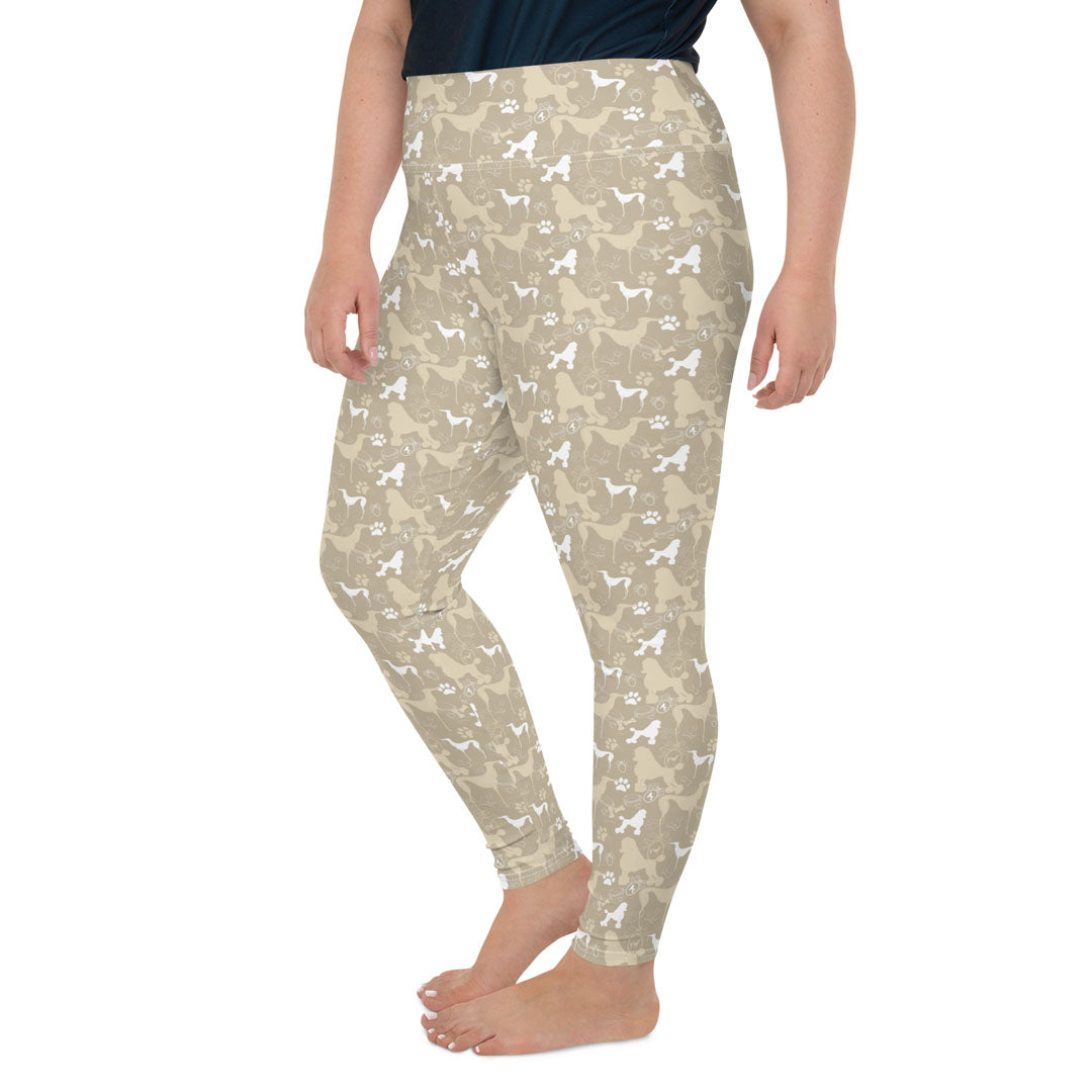 Poodle-Style Plus Size Leggings