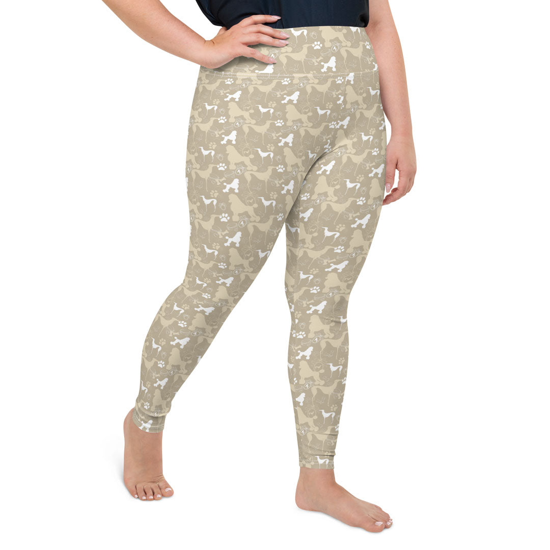 Poodle-Style Plus Size Leggings