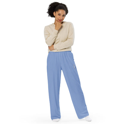 Corgi Unisex Wide-Leg Pants (Stripes)