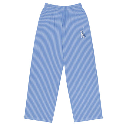 Corgi Unisex Wide-Leg Pants (Stripes)