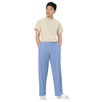 Corgi Unisex Wide-Leg Pants (Stripes)