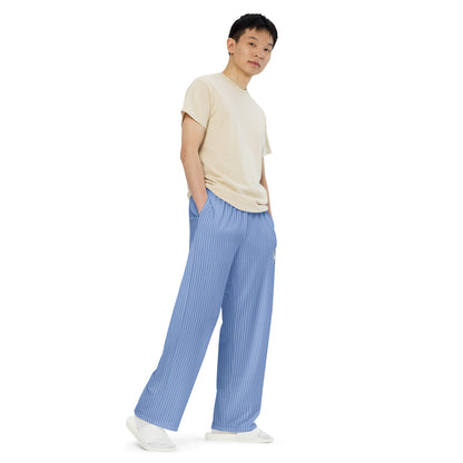 Corgi Unisex Wide-Leg Pants (Stripes)