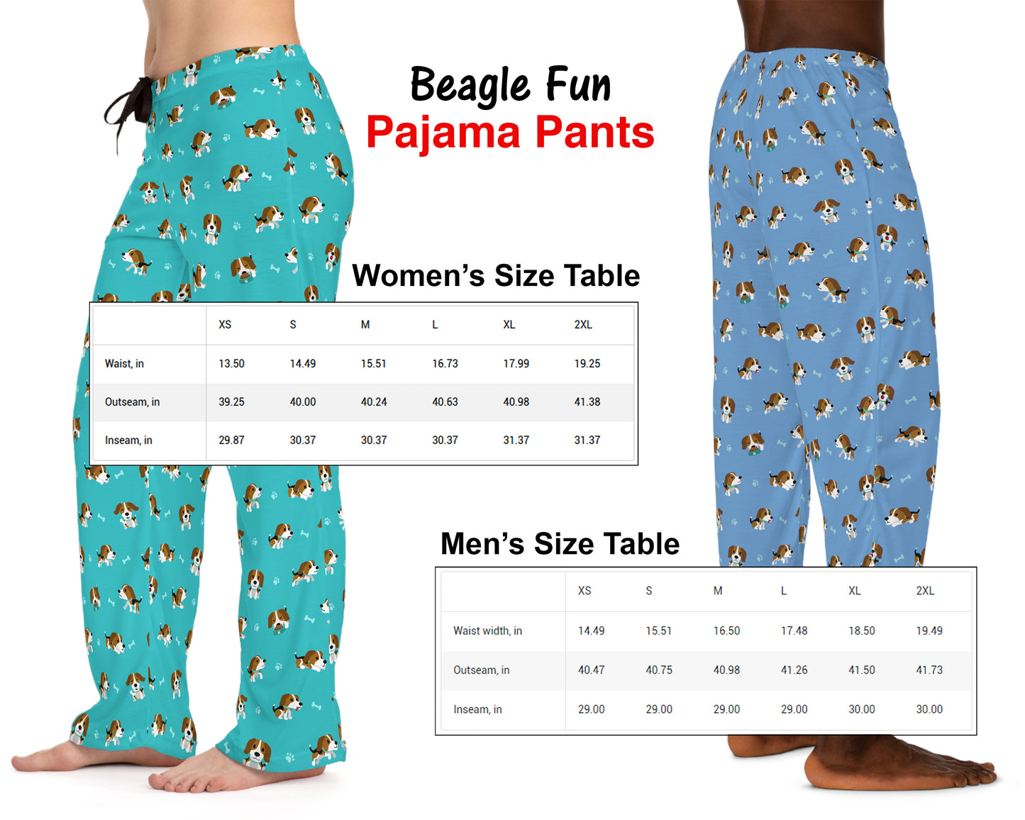 Beagle Fun Women's Pajama Pants