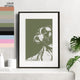 Boxer Dog Breed Minimalist Portrait Wall Art