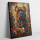 Cane Corso Abstract Pollock-inspired Portrait, Cane Corso Wall Art Print