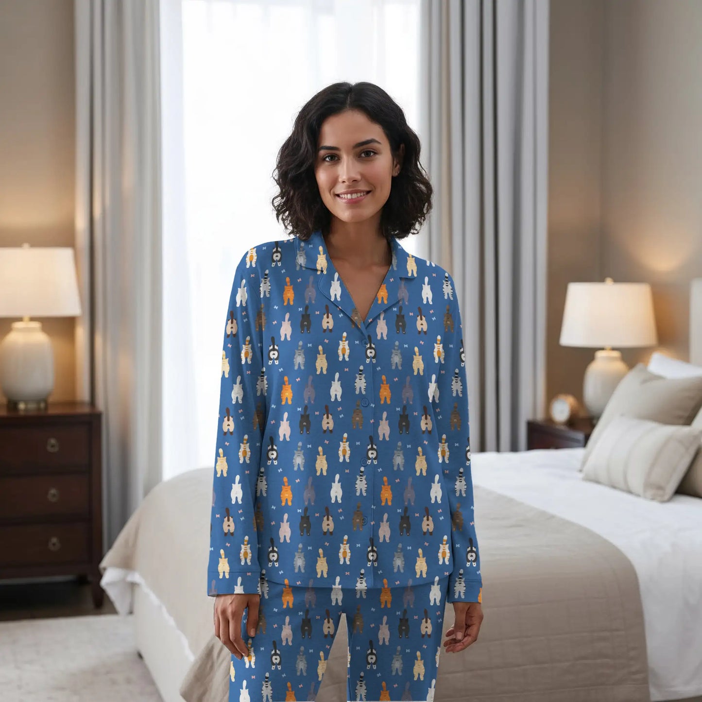 Cat Butts Funny Pajamas