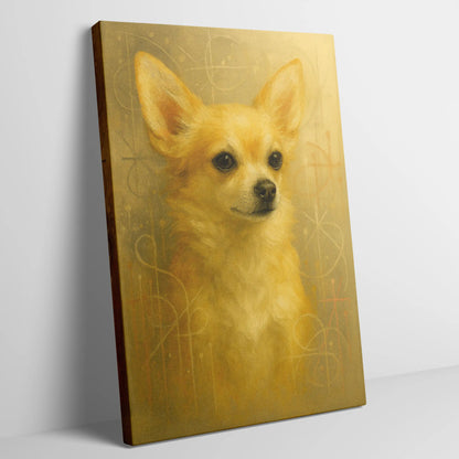 Chihuahua Fine-Art Graffiti Portrait