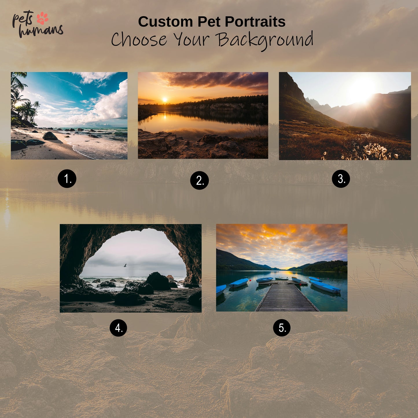 Custom Pet Portrait Painting