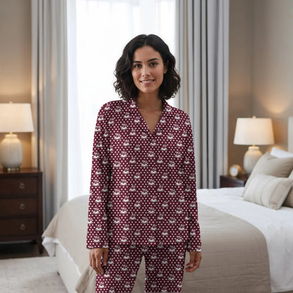 Corgi Butts Polka Dot Pajamas