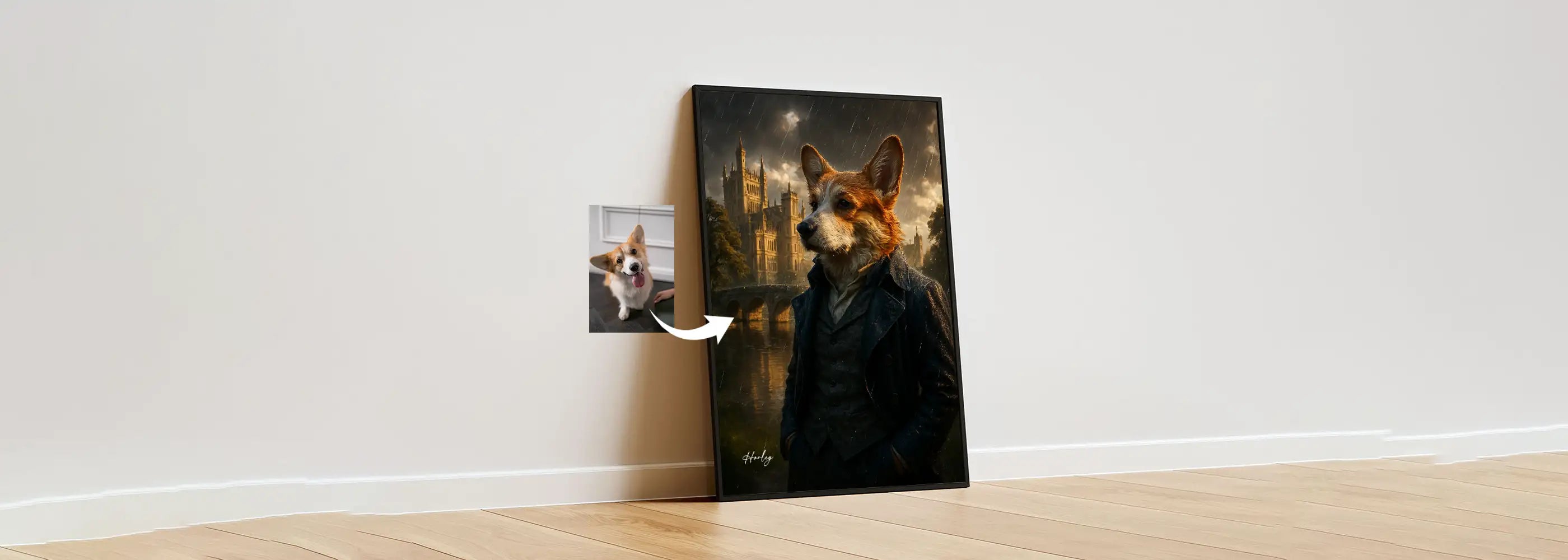Custom Cinematic Pet Portraits