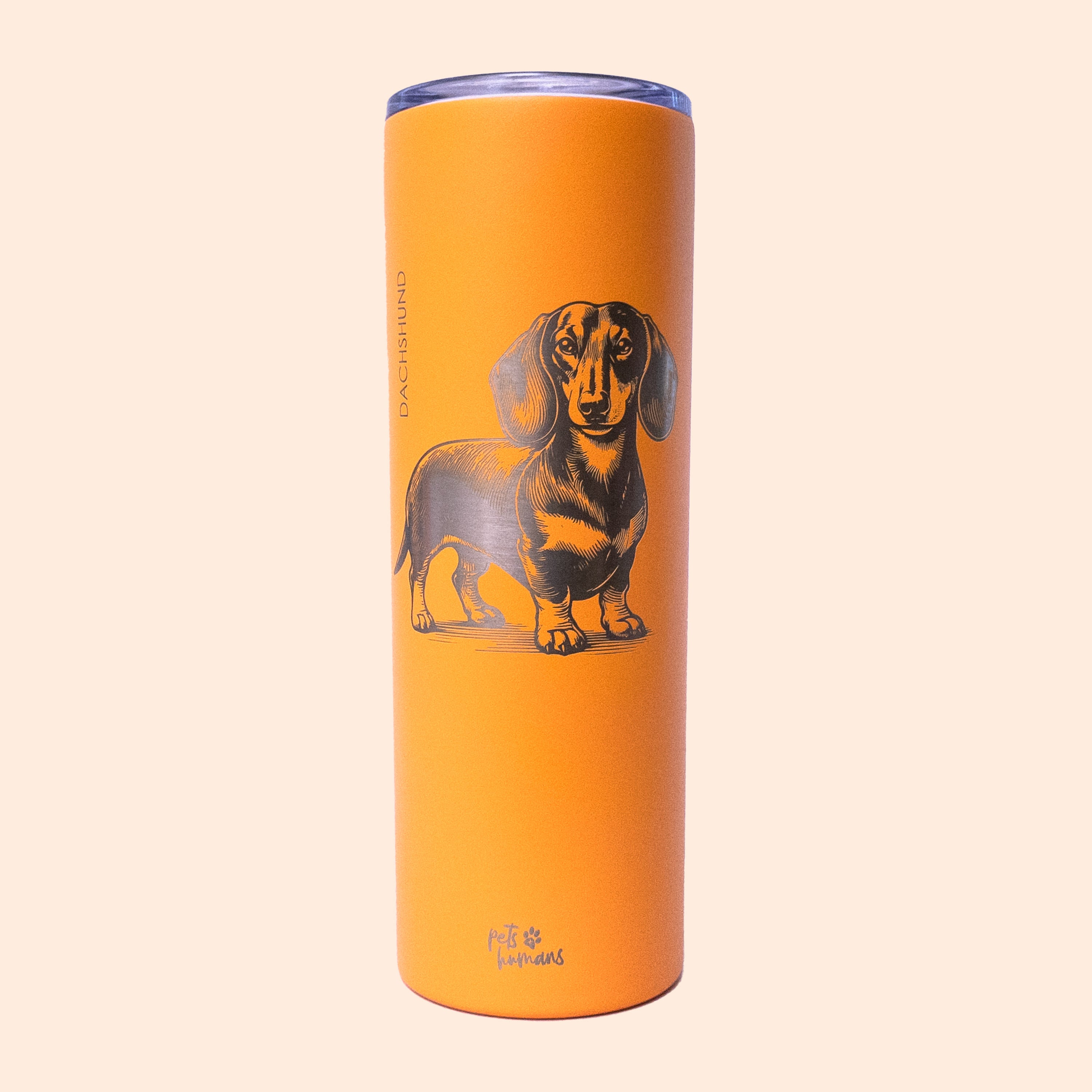 Dachshund Laser Engraved Tumbler, 20oz