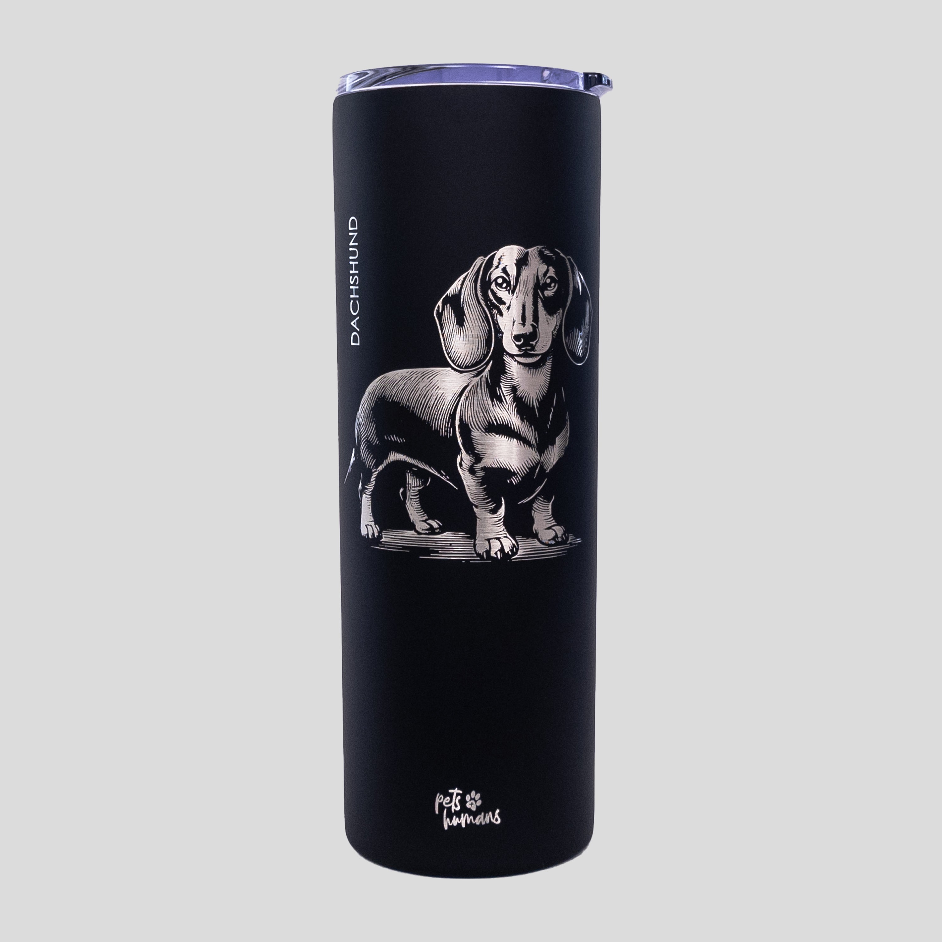 Dachshund Laser Engraved Tumbler, 20oz