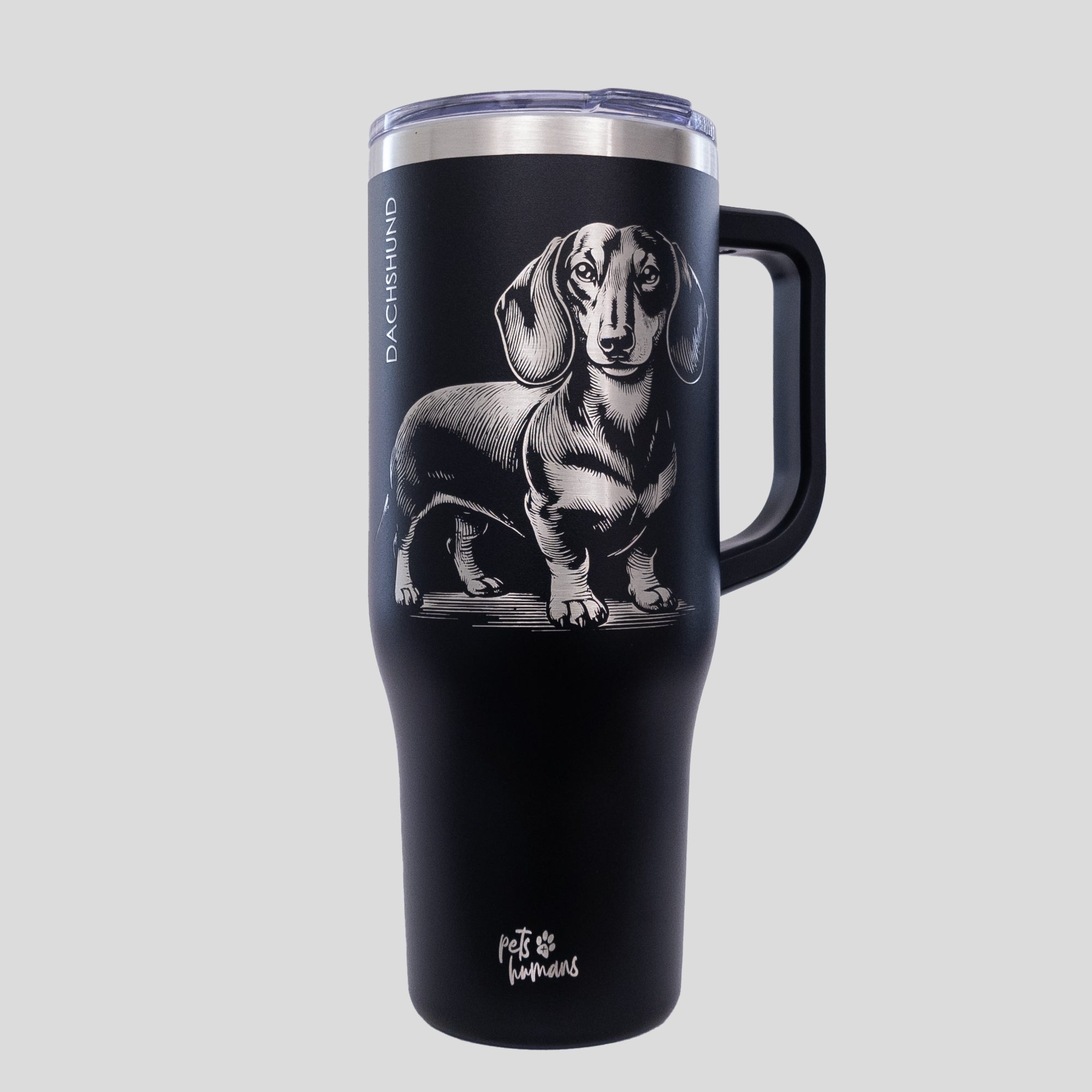 Dachshund Laser Engraved Tumbler