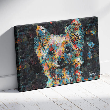 Custom Abstract Pet Portrait