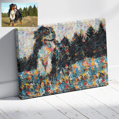 Custom Abstract Pet Portrait