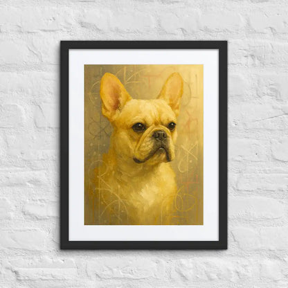 French Bulldog Fine-Art Graffiti Portrait
