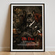 French Bulldog The Don Cinematic Movie Poster, Frenchie Wall Art Print