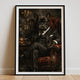 French Bulldog The Don Cinematic Portrait, Frenchie Wall Art Print