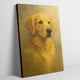 Golden Retriever Fine-Art Graffiti Portrait