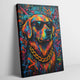 Golden Retriever Graffiti Portrait | Street-Art Painting