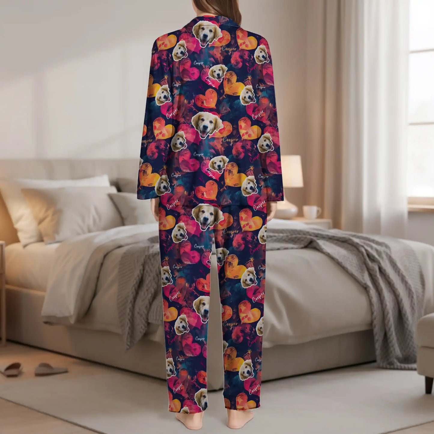 Custom Hearts Pet Pajamas