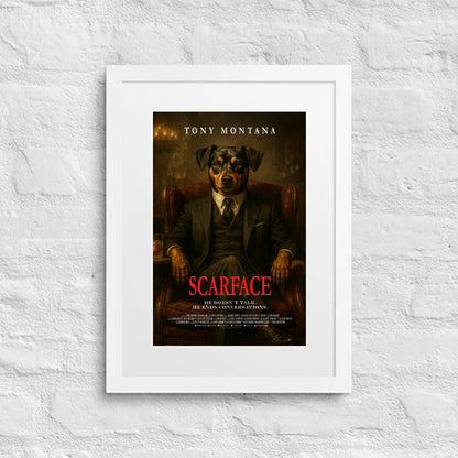 Custom Pet Movie Poster | Mafia Cinematic Movie Poster