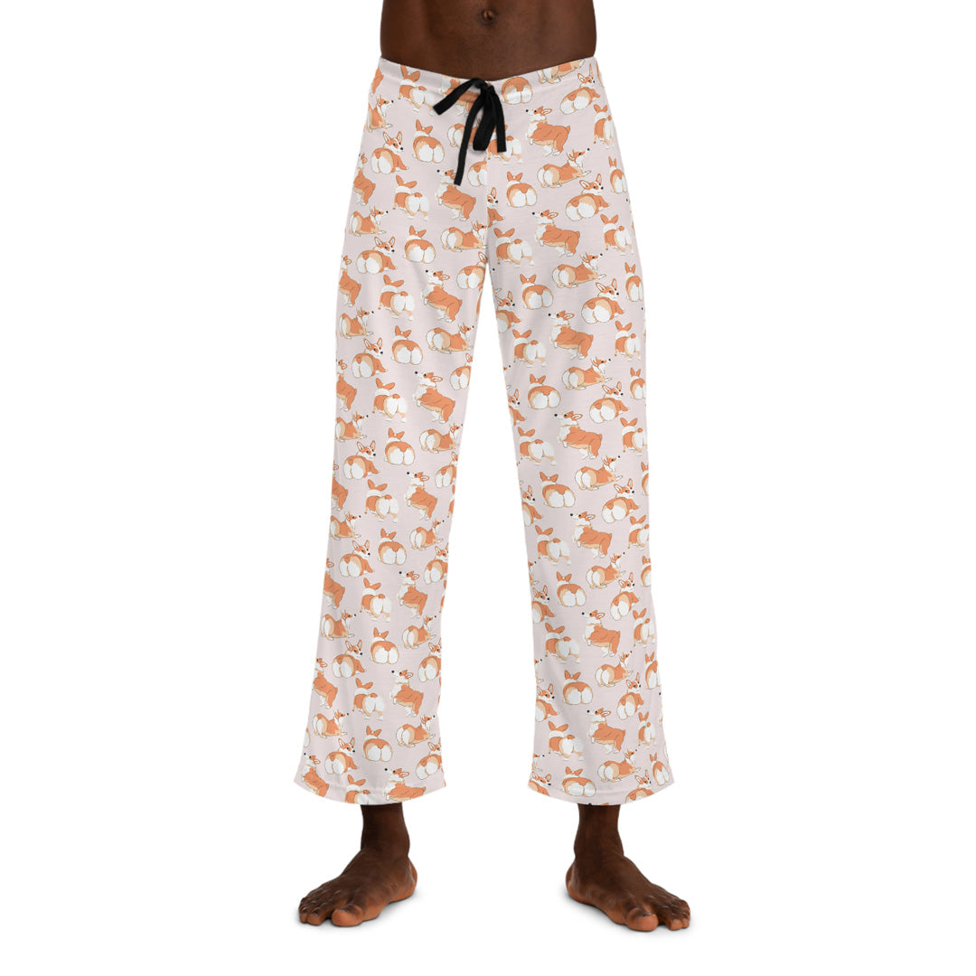 Corgi Talk to the Fluff Men's Pajama Pants