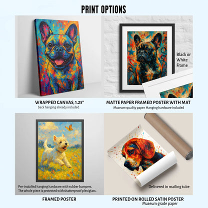 Chihuahua Fine-Art Graffiti Portrait