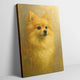 Pomeranian Fine-Art Graffiti Portrait