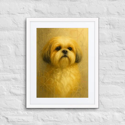 Shih Tzu Fine-Art Graffiti Portrait