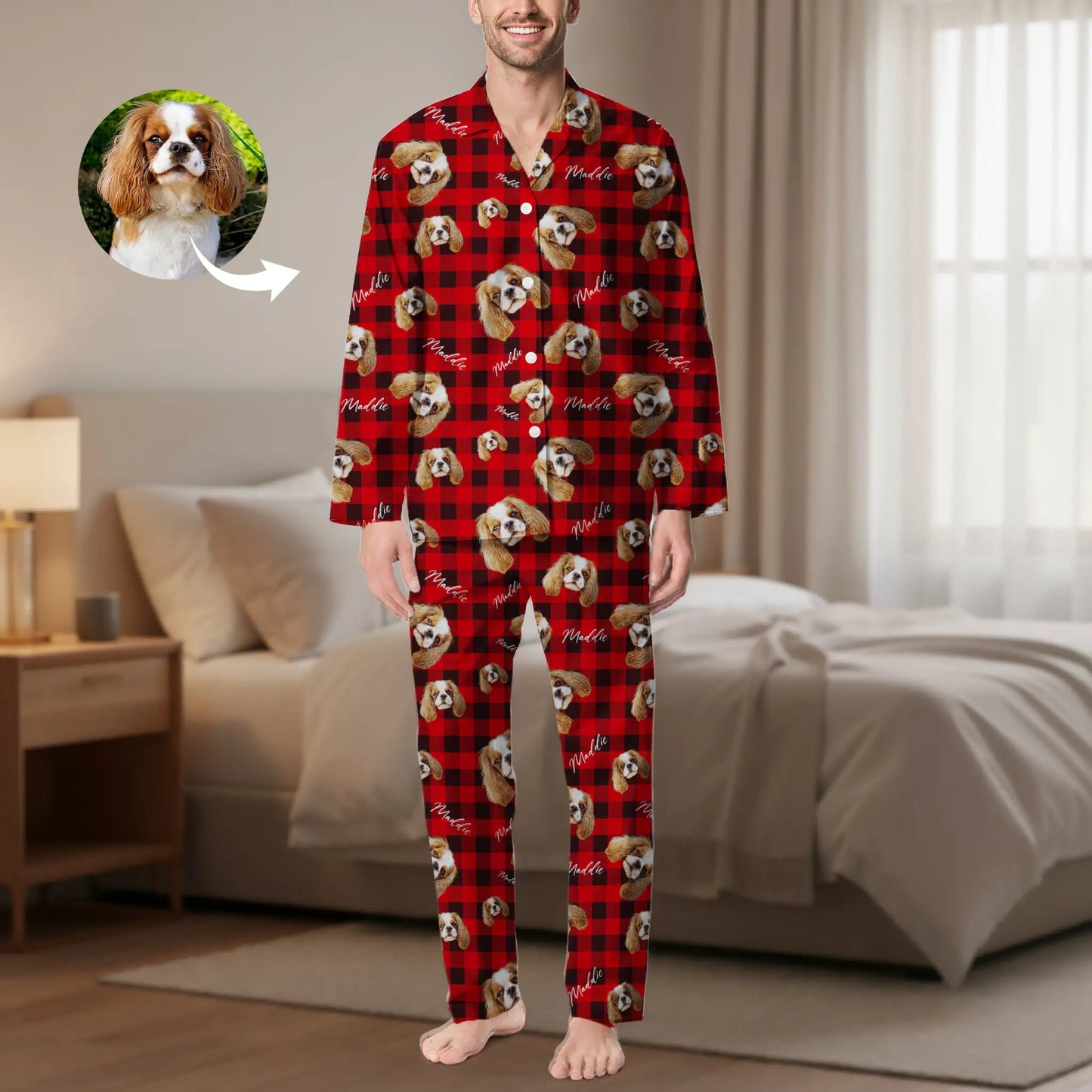 Custom Flannel Pet Pajamas