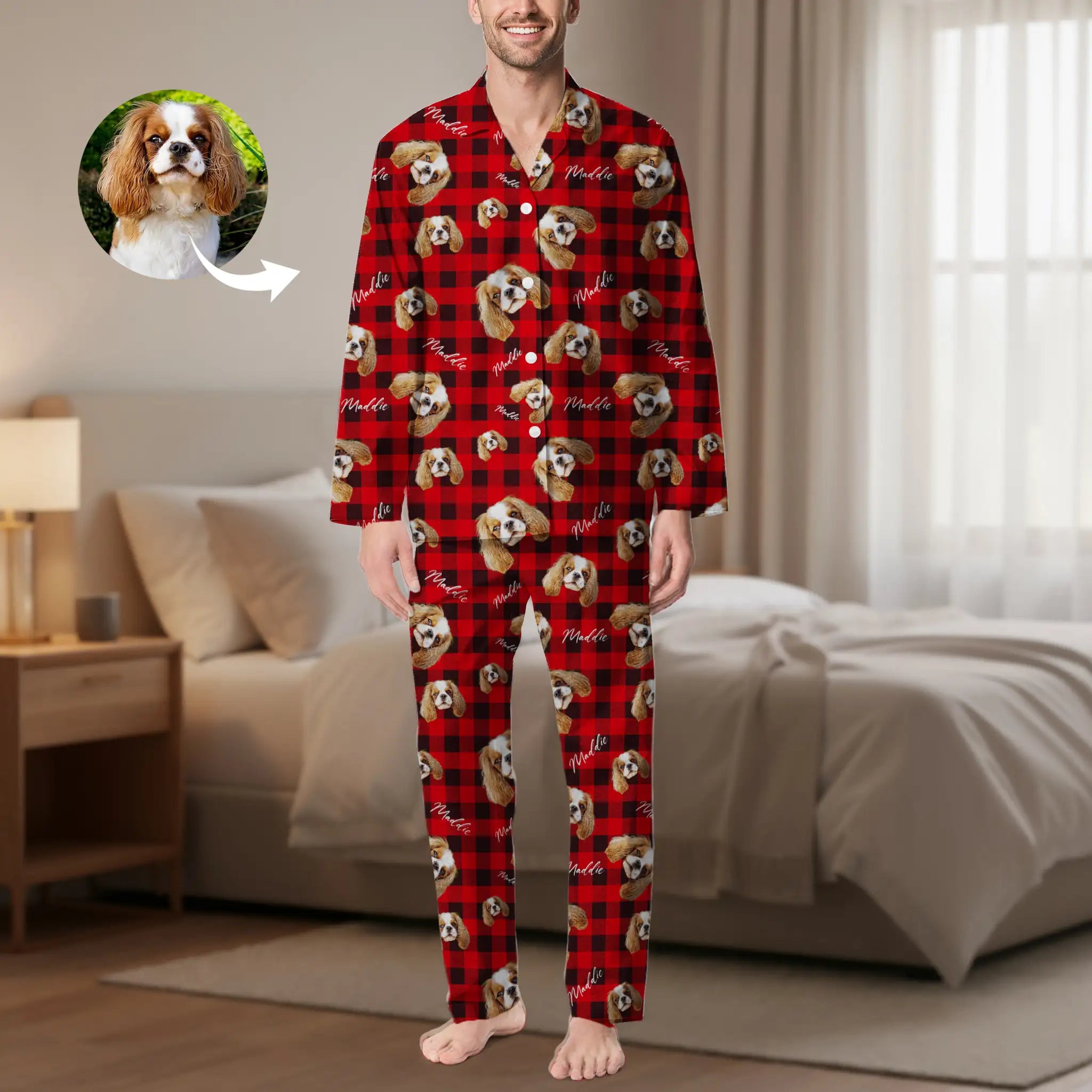 Custom Flannel Pet Pajamas