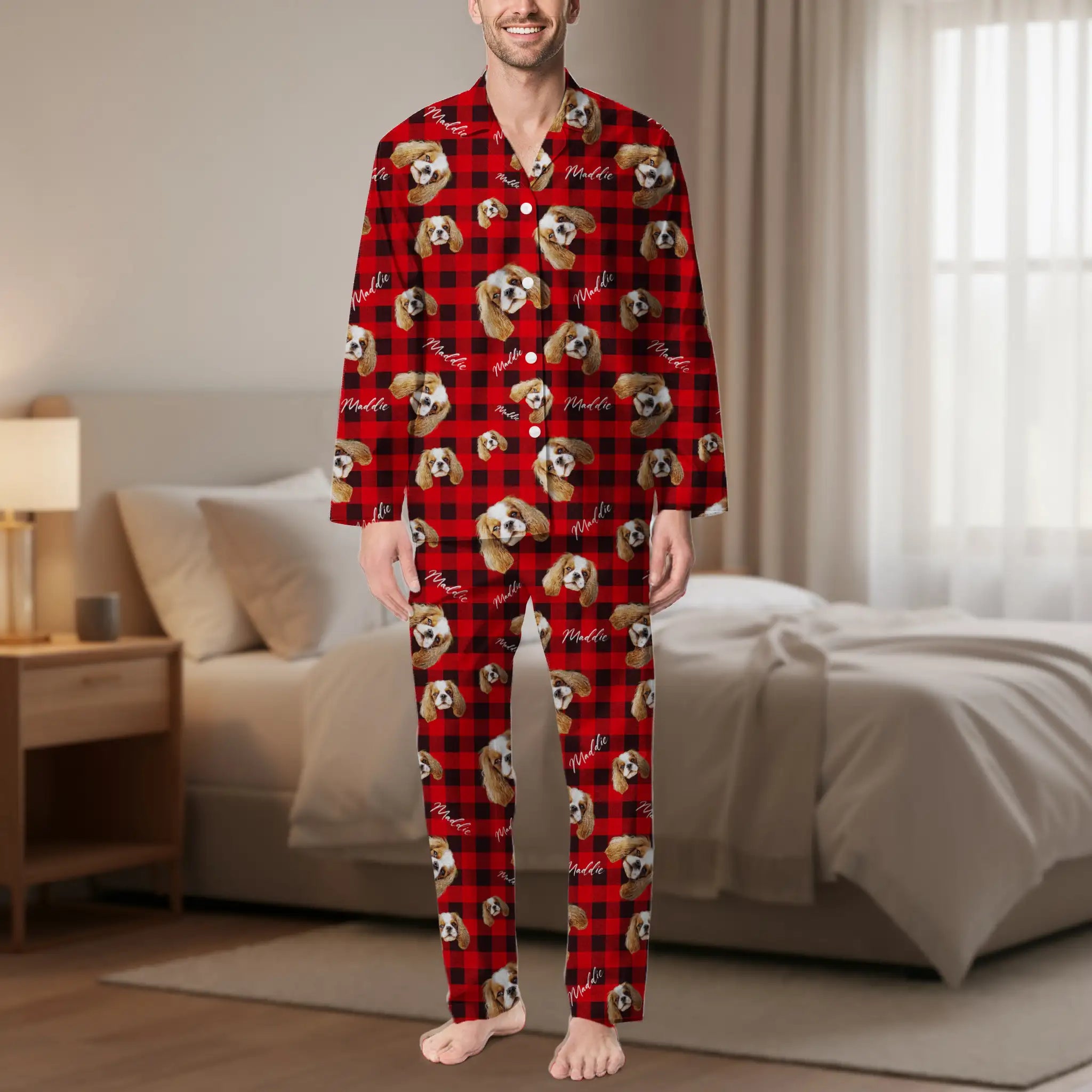 Custom Flannel Pet Pajamas