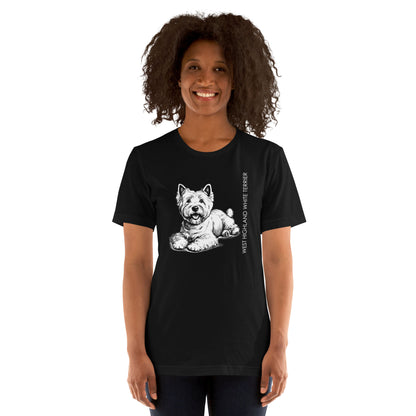 West Highland White Terrier Unisex t-shirt