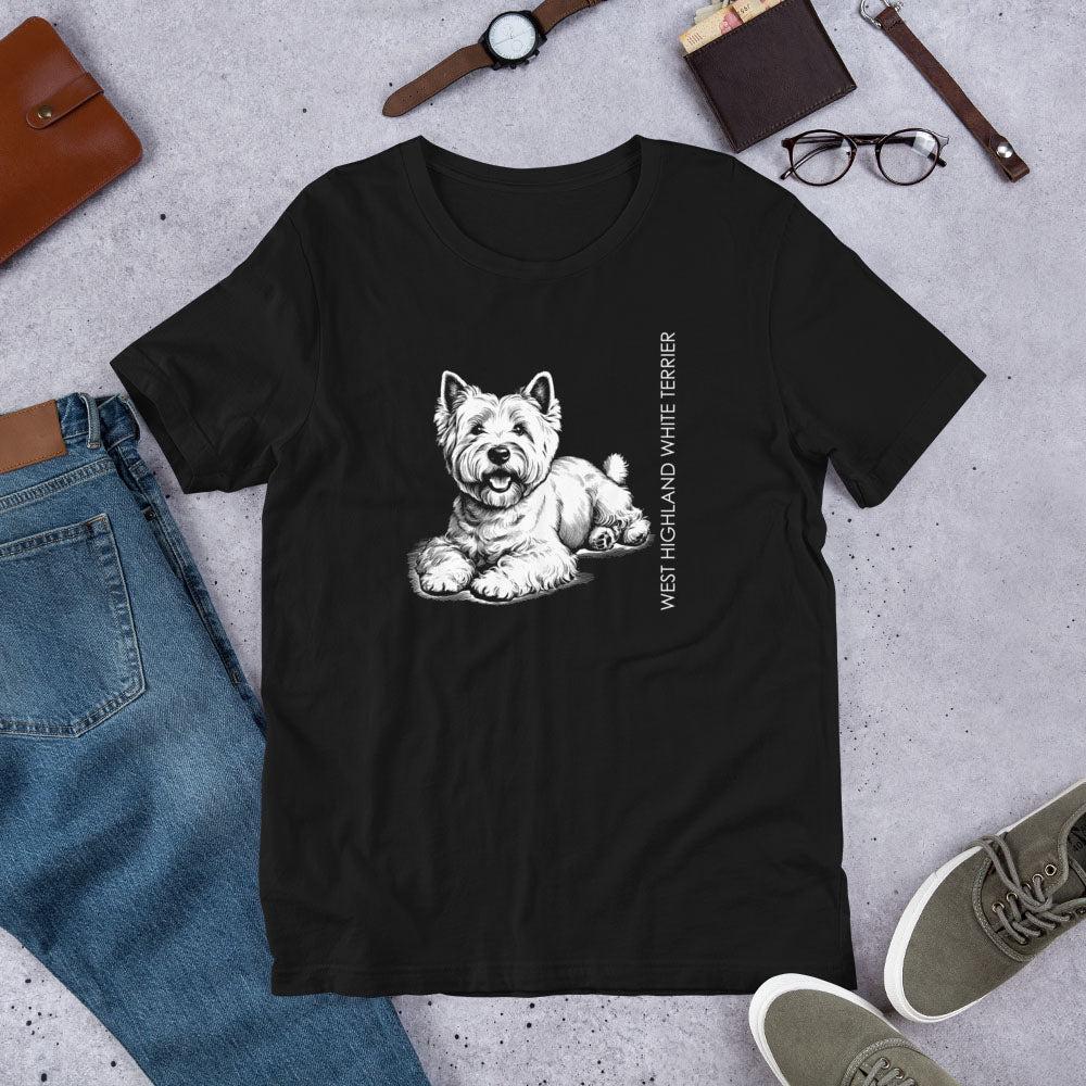 West Highland White Terrier Unisex t-shirt